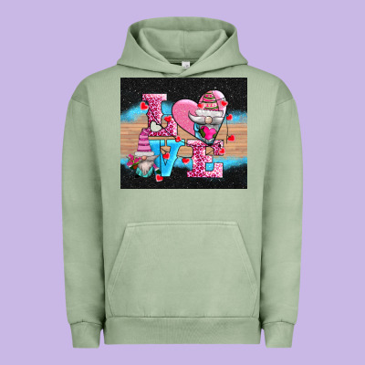 V.d Love Gnomes Urban Hoodie Designed By Adodesignshop