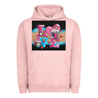 Pigment Salmon v.d love gnomes Urban Hoodie - AdoDesignShop