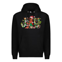 Black Joy Girl Black Premium Hoodie - CowhideDigitalArt
