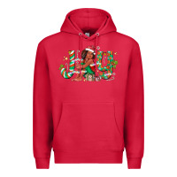 Cardinal Joy Girl Black Premium Hoodie - CowhideDigitalArt