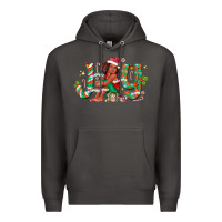 Smoke Joy Girl Black Premium Hoodie - CowhideDigitalArt