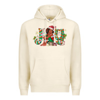 Tofu Joy Girl Black Premium Hoodie - CowhideDigitalArt