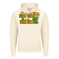 Vintage Artic All you need is coffee and lucky Vintage Hoodie - CowGirlArtShop