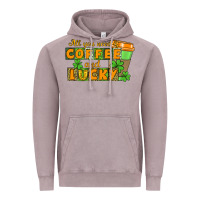 Vintage Zinc All you need is coffee and lucky Vintage Hoodie - CowGirlArtShop
