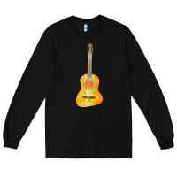 Black mexican vihuela fa element 1 Long Sleeve Tee - FaDigitalArtStudio
