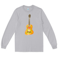 Moon Dust mexican vihuela fa element 1 Long Sleeve Tee - FaDigitalArtStudio