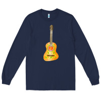 Navy mexican vihuela fa element 1 Long Sleeve Tee - FaDigitalArtStudio