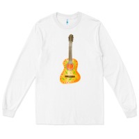 White mexican vihuela fa element 1 Long Sleeve Tee - FaDigitalArtStudio