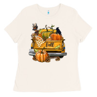 Bone Fall Truck Ladies Tee - texasbilliewilder