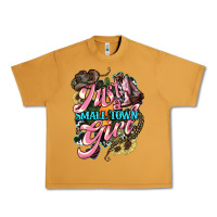 Peanut Butter Just a small town girl Urban Heavy Tee - HowdyJamesFarm
