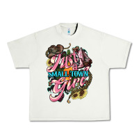 Pistachio Just a small town girl Urban Heavy Tee - HowdyJamesFarm