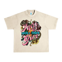 Sandshell Just a small town girl Urban Heavy Tee - HowdyJamesFarm