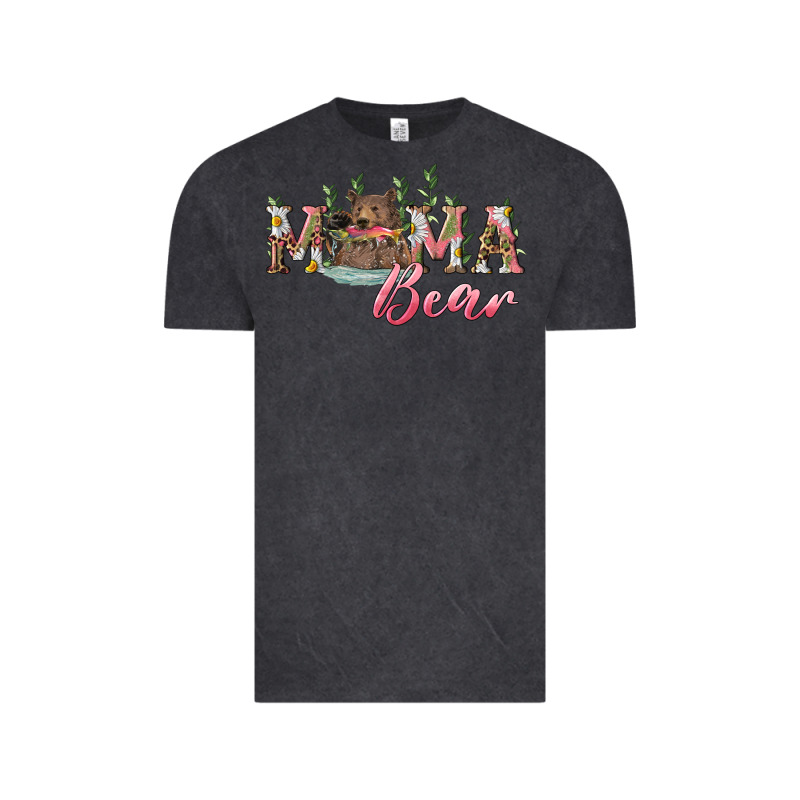 Mama Bear With Daisy Vintage Tee by RanaPortraitStore | Teevron