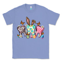 Colony Blue Happy Easter Day teeth Classic Tee - HowdyJamesFarm