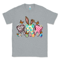 Heather Grey Happy Easter Day teeth Classic Tee - HowdyJamesFarm