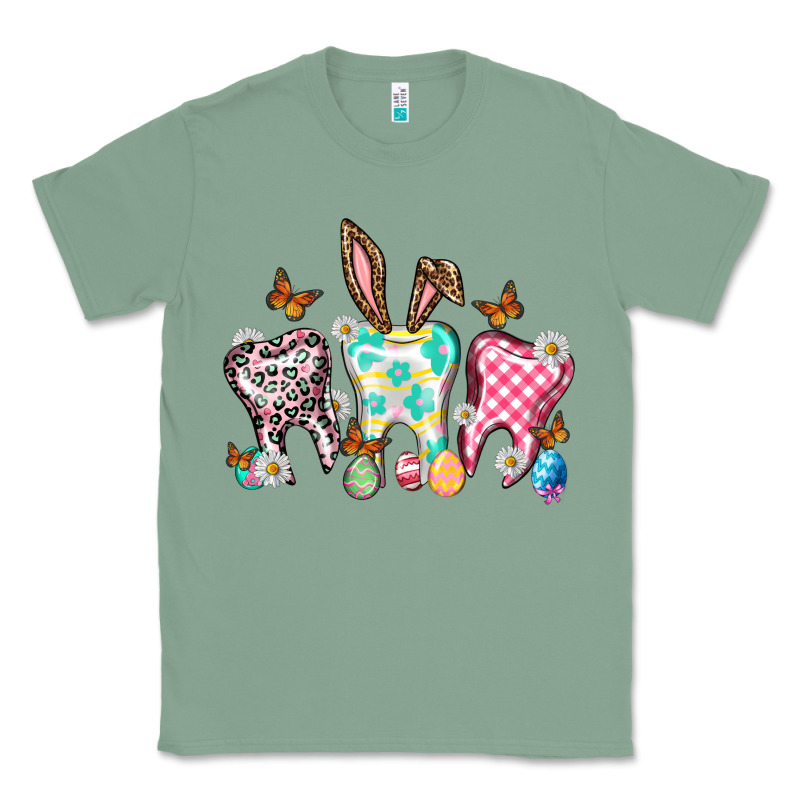 Happy Easter Day Teeth Classic Tee by HowdyJamesFarm | Teevron