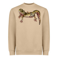 Mushroom Gecko Lizard Illustrations Heavyweight Sweatshirt - LillyAllenDesigns