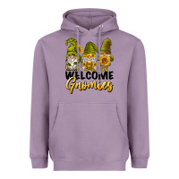Lavender welcome gnomies sunflowers Heavyweight Hoodie - BarkalooDesign