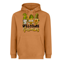 Meerkat welcome gnomies sunflowers Heavyweight Hoodie - BarkalooDesign