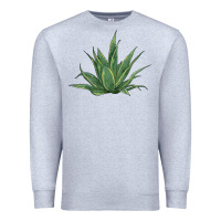 Heather Grey cactus Premium Sweatshirt - BarkalooDesign