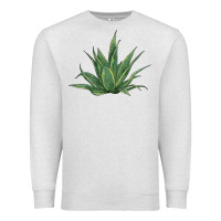 Oatmeal Heather cactus Premium Sweatshirt - BarkalooDesign