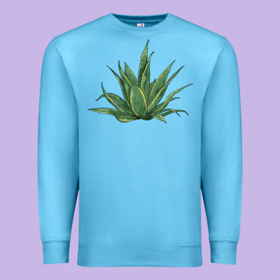 Cactus Premium Sweatshirt Designed By Barkaloodesign