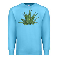 Ocean Blue cactus Premium Sweatshirt - BarkalooDesign