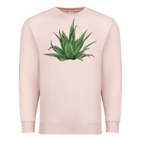 Pale Pink cactus Premium Sweatshirt - BarkalooDesign