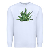 White cactus Premium Sweatshirt - BarkalooDesign