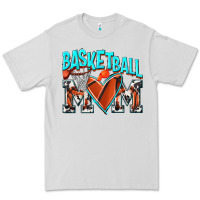 Dove Grey Basketball Mom Premium Tee - NancyCooperArtShop