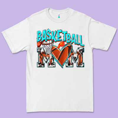 Basketball Mom Premium Tee Designed By Nancycooperartshop