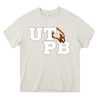 Cream UTPB Permian Basin Student Heavy Core Tee - longCreatives