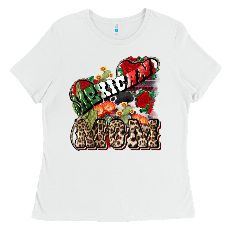 Mexican Mom Ladies Tee by NancyCooperArtShop | Teevron