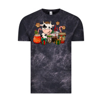 Cow Coffee Cups Christmas Vintage Tee | Teevron