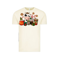 Vintage Arctic cow coffee cups christmas Vintage Tee - CowGirlArtShop