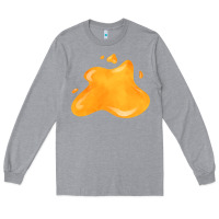 Heather Grey honey splash 2 fa element Long Sleeve Tee - FaDigitalArtStudio