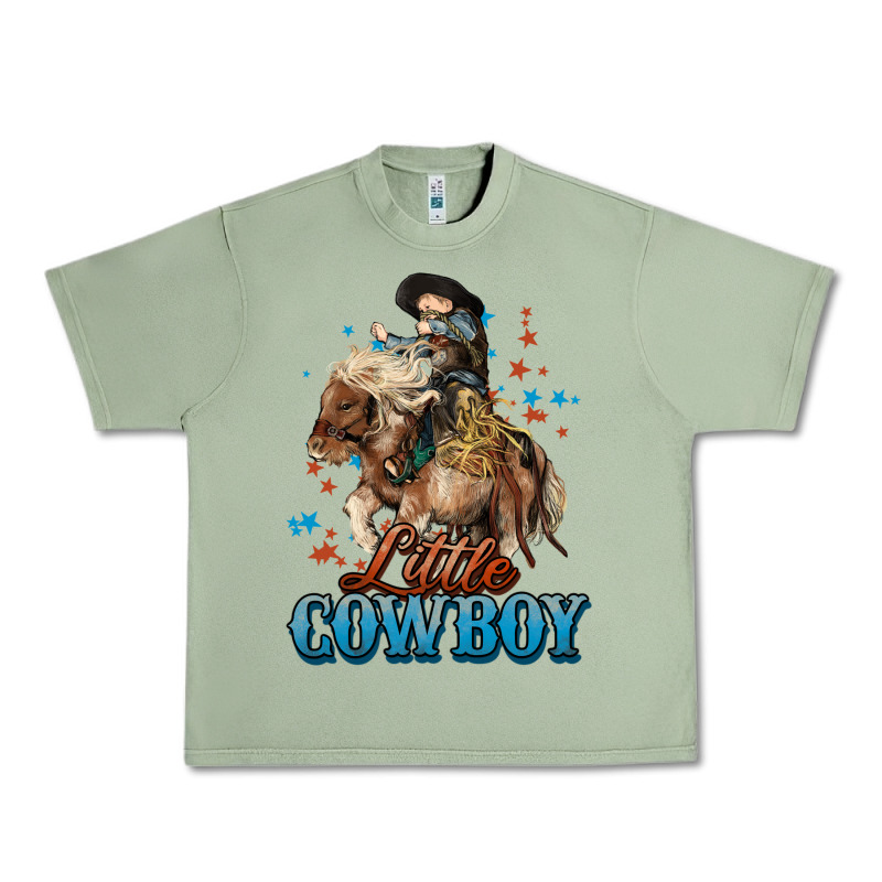 Little Cowboy Midilli Horse Kid Boy Urban Heavy Tee by HowdyJamesFarm | Teevron