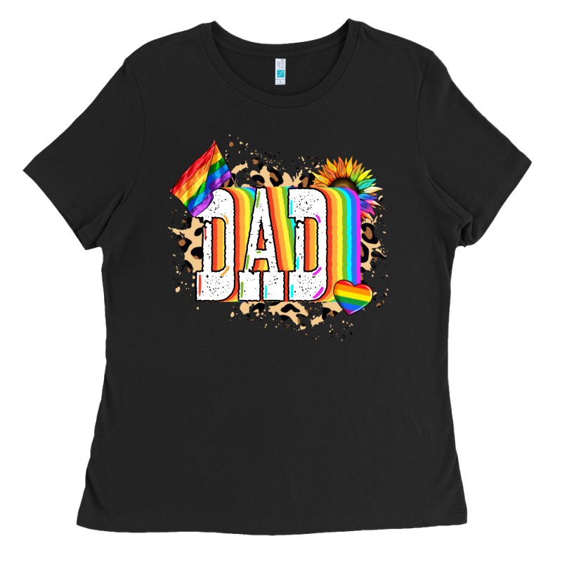 Dad Pride Ladies Tee by NancyCooperArtShop | Teevron