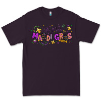 Plum little miss mardi gras Premium Tee - texasbilliewilder