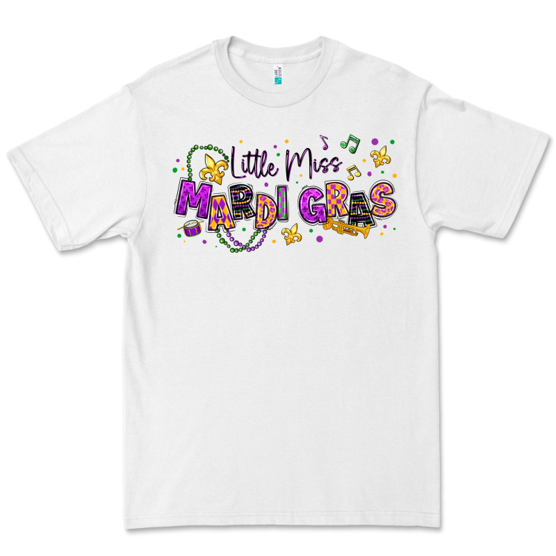 Little Miss Mardi Gras Premium Tee by texasbilliewilder | Teevron