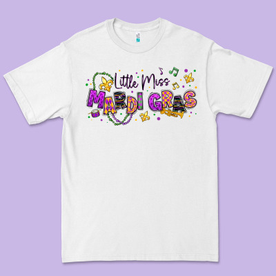 Little Miss Mardi Gras Premium Tee Designed By Texasbilliewilder