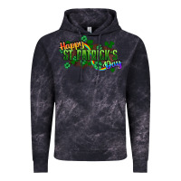 Cloud Black Happy St. Patrick's Day Vintage Hoodie - HowdyJamesFarm