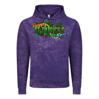 Cloud Purple Happy St. Patrick's Day Vintage Hoodie - HowdyJamesFarm