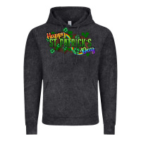Vintage Black Happy St. Patrick's Day Vintage Hoodie - HowdyJamesFarm