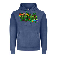 Vintage Denim Happy St. Patrick's Day Vintage Hoodie - HowdyJamesFarm