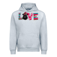Heather Grey belted galloway Urban Hoodie - AdoDesignShop