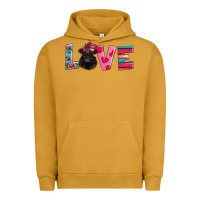 Pigment Peanut Butter belted galloway Urban Hoodie - AdoDesignShop
