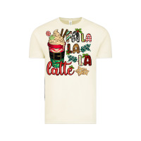 Vintage Arctic Fa la la la latte Vintage Tee - CowGirlArtShop