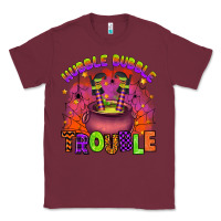 Burgundy hubble bubble trouble Classic Tee - Artiststas