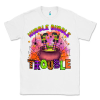 White hubble bubble trouble Classic Tee - Artiststas
